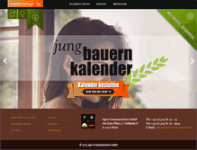 Tablet Screenshot of jungbauernkalender.at